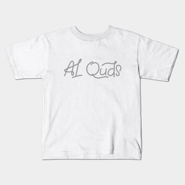 Al Quds Palestine Kids T-Shirt by Asykar